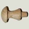 OAK SHAKER PEG KNOB W3-0379