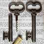 SKELETON KEY CORKSCREW AND BOTTLE OPENER HA-1847-5