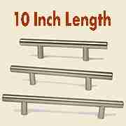 STAINLESS STEEL BAR PULL HC-9525-100 10 INCHES LONG
