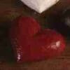 Heart In Red Cast Iron HA-1656-8