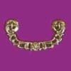 VICTORIAN BAIL PULL BRASS B-5 VICTORIAN BAIL PULL BRASS B-5