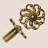 VICTORIAN BRASS KNOB B-0341 VICTORIAN BRASS KNOB B-0341