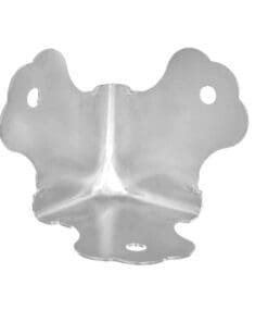 Nickel Plated Trunk Corner OBL-3393NP Nickel Plated Trunk Corner OBL-3393NP