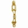 CAST BRASS CHINA CABINET KEYHOLE HANDLE E-12R E-12B BM-1285PB