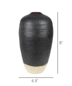 Ceramic Black Umbria Vase 1