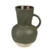 Green Ceramic Umbria Vase HA-4986-3 Green Ceramic Umbria Vase