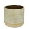 White Ceramic Umbria Cachepot HA-4983-6 White Ceramic Umbria Cachepot