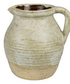 White Ceramic Umbria Pitcher