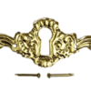 Stamped Brass Keyhole Cover